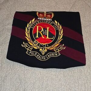 Polo / Ralph Lauren Crest Double Knit Pullover Sweatshirt